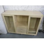 A modern lightwood cabinet, 27 3/4 x 49 x 15.5