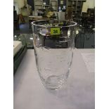 A John Rocha design for Waterford Crystal vase, 14 h, 7.5 dia