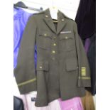 An American Officers jacket named and dated 1942