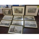 A set of early 19th century engravings