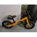 A childs Tadpole bike