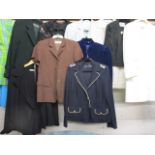 Mixed ladies jackets to include Marella , Hirsch, a Mondi white cotton, long length jacket and a