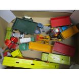 A collection of vintage diecast model vehicles to include Matchbox vehicles, a Corgi Whiz wheels