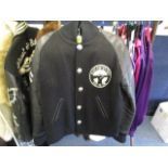 A vintage gents Black Panther 20th Anniversary Collection 1996-2006 leather jacket size M