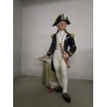 A Royal Doulton figurine - The Captain HN2260, 9 3/8h