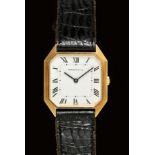 A Tiffany & Co manual Wristwatch, the white dial with roman numerals and minute track, movement by