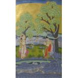 RAJASTHAN, PROBABLY JAIPUR, CIRCA 1800Asavari Ragini, from a Ragamala Seriesgouache with gold on