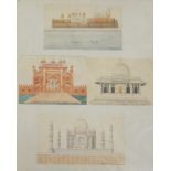 COMPANY SCHOOL, INDIA EARLY 19th CENTURYSafdar Tang's Tomb, Delhiwatercolour6 1/2 x 9 1/4 in (16.6 x