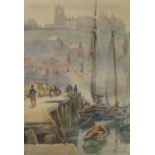 ‡WILLIAM ALISTER MACDONALD (1861-1948)Herring Fishing Boats at Whitbyinscribed as title, and also