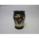 A Moorcroft Limited Edition Vase The Kapok Tree by Emma Bossons, signed and dated 2000, 5 1/2in