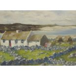 ‡FERGUS O'RYAN RHA (1911-1989)A Cottage by the Seasigned 'Fergus O'Ryan' (lower right)oil on