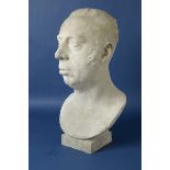 John Bacon Junior (1777-1859)Portrait bust of Richard Payne Knight (1751-1824)plaster, signed to the