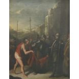MANNER OF DOMENICO FIASALLA, IL SARZANA (1589-1669)Christ presented to the Soldiersoil on canvas14 x
