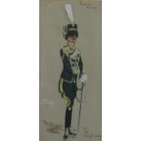 CHARLES JOHNSON PAYNE “Snaffles” (1884-1967)‘Yeoman Cavalree – The Sharpshooters’pencil signed ‘