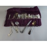 A Collection of Silver Plated Flatware,