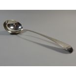 A Georgian Silver Ladle. London 1807.