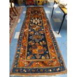 An Antique Caucasian Runner 385x114cm