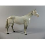 A Beswick Dapple Grey Horse, Huntsman's Horse, No.