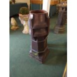 A Late 19th Century Glazed Chimney Pot,