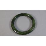 A Vintage Nephrite Bangle