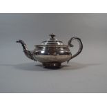 A Georgian Scottish Silver Teapot, Edinburgh 1818 by William and Patrick Cunningham.