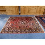 A Persian Lilian Rug 200x160cm