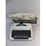 A Vintage Olympia Manual Portable Typewriter