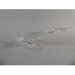 A Glass Model of the Concorde,