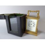 A Cased French Grand Sonnerie Carriage Clock by Tiffany and Co.
