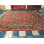 An Antique Persian Tabriz Rug 326x253cm