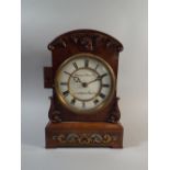 An Interesting 19th Century Cuckoo Bracket Clock by Camerer Kuss and Co in Burr Walnut Case with