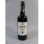 A Bottle Of Sandemans Vintage Port.