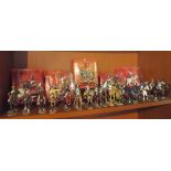 A Collection of Eighteen Loose and Five Blister Pack Del Prado Metal Models of Cavalry