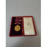 A Nine Carat Gold Masonic Jewel Presented 1942/3. Total Weight 17.7gms Unanimity Chapter No.