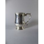 A George III Silver Tankard by William Cripps, London 1761.