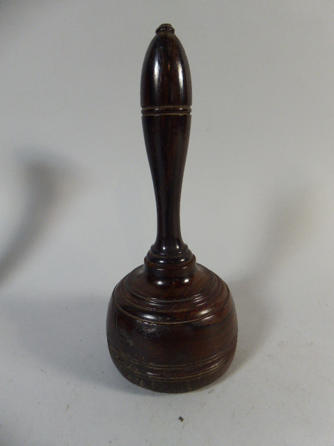 A 19th Century Rosewood Masonic Ceremonial Mallet.