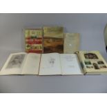 A Collection of Six Volumes on Painting to Include Dictionary of Victorian Painters, British Prints,