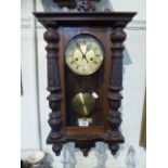 A Late Victorian Wall Clock