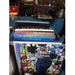 A Collection of 33rpm Records to include David Bowie, Beach Boys,