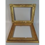 Two Gilt Picture Frames,