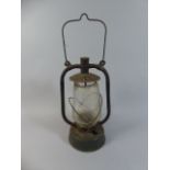 A Vintage Sherwood's Hurricane Lamp