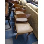 Three 1970s Dining Chairs