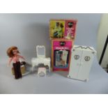 A Sindy Doll, Wardrobe with Box,