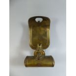 A Reproduction Brass GWR Wall Mounting Light Fitting,