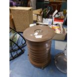 A Copper Green House Paraffin Heater