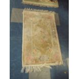 A Chinese Silk Prayer Mat,