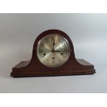 A Napoleon Hat Westminster Chime Mantle Clock,