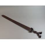 A Russo/Nordic Sword with Iron Hilt and Wide Blade,