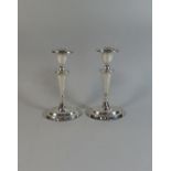 A Pair of Nice Quality Silver Candlesticks.