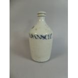 An Antique Chinese Export Stoneware Soya Bottle for the Dutch Market, Japansch Zoya. 19cm High.